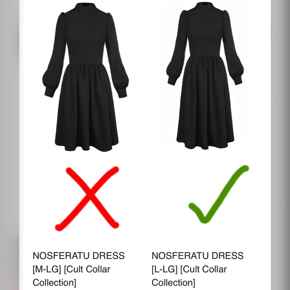 FOUND! DEANDRI Nosferatu Dress Long ISO* - Picture 2 of 2